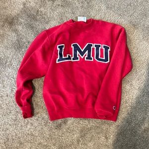 LMU vintage embroidered sweatshirt